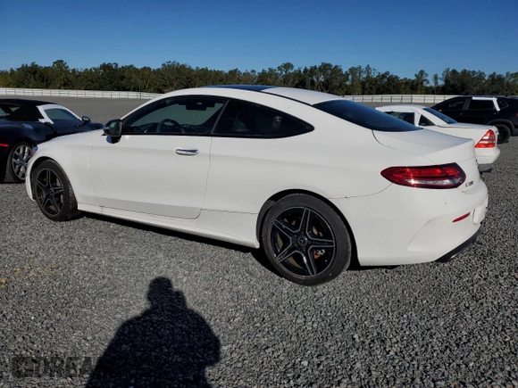 2023 Mercedes-Benz C 300 with VIN W1KWJ8EBXPG122548, listed as a Copart auction lot 80816274 with 10,142 mi miles and Salvage Title. Bid and sale history available at DreamBid. Image 2.