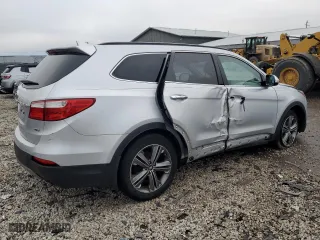 2016 Hyundai Santa Fe XL Limited Adventure Edition with VIN KM8SNDHF1GU142818, listed as a Copart auction lot 84833454 with 107,319 mi miles and Non Repairable. Bid and sale history available at carsss.com. Image 3.