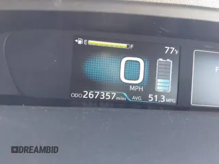 2018 Toyota Prius Two with VIN JTDKARFU9J3065238, listed as a IAAI auction lot 41676208 with 267,357 mi miles. Bid and sale history available at carsss.com. Image 15.