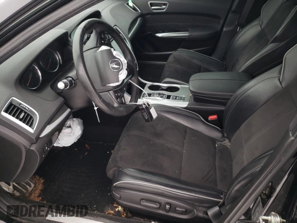 2018 Acura TLX w/A-SPEC Pkg with VIN 19UUB3F60JA801467, listed as a Copart auction lot 89246245 with 0 mi miles and Salvage Title. Bid and sale history available at carsss.com. Image 7.