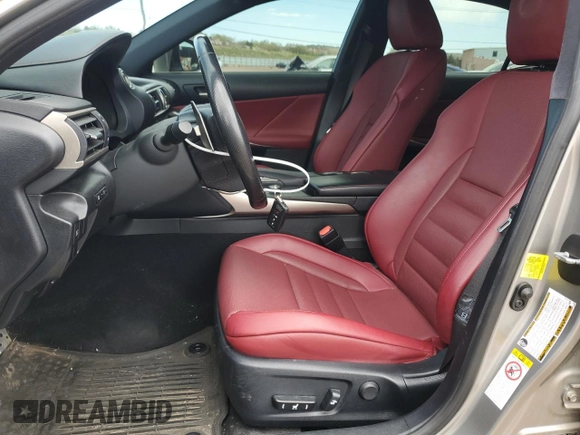 2018 Lexus IS with VIN JTHC81D29J5027191, listed as a Copart auction lot 54047035 with 76,726 mi miles and Clean Title. Bid and sale history available at carsss.com. Image 7.