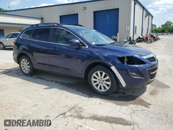 2010 Mazda CX-9 Touring with VIN JM3TB3MV1A0223039, listed as a Copart auction lot 62138735 with 169,257 mi miles and Salvage title. Bid and sale history available at DreamBid. Image 4.