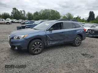 2017 Subaru Outback Limited z VIN 4S4BSENC3H3424846, wystawiony jako Copart lot #60913085 z przebiegiem 99 467 mil mil oraz Szkoda całkowita • Salvage title. Historia ofert i sprzedaży dostępna na DreamBid. Obrazek 1.