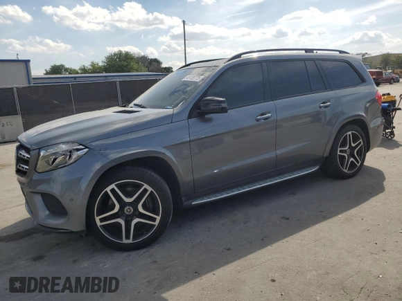 2017 Mercedes-Benz GLS 550 с VIN 4JGDF7DE4HA930869, выставлен на аукционе Copart как лот 49128775 с пробегом 109 768 миль миль и Чистый • Clean title. История ставок и продаж доступна на DreamBid. Изображение 1.
