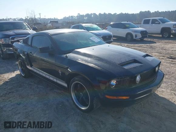 2007 Ford Mustang Deluxe with VIN 1ZVHT80N475294839, listed as a IAAI auction lot 41672089 with 178,938 mi miles and . Bid and sale history available at DreamBid. Image 1.