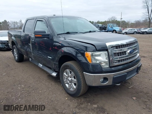 2013 Ford F-150 XL with VIN 1FTFW1ET4DFB13826, listed as a IAAI auction lot 42010957 with 209,848 mi miles. Bid and sale history available at carsss.com. Image 1.