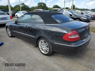 2008 Mercedes-Benz CLK 350 with VIN WDBTK56F88T099496, listed as a Copart auction lot 74458674 with Not Provided miles and Salvage Title. Bid and sale history available at DreamBid. Image 2.