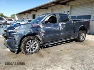 2021 Chevrolet Silverado 1500 RST with VIN 1GCUYEED2MZ131029, listed as a Copart auction lot 73253534 with 0 mi miles and Clean Title. Bid and sale history available at carsss.com. Image 1.
