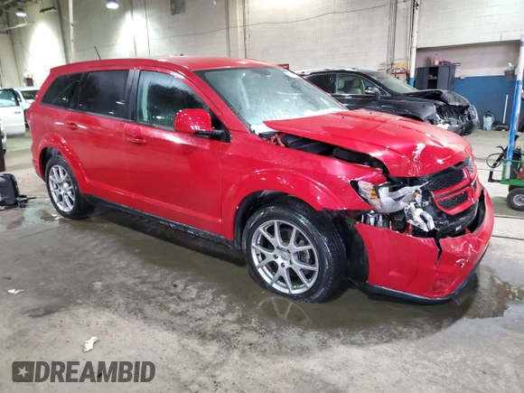 2017 Dodge Journey GT with VIN 3C4PDDEG3HT549450, listed as a Copart auction lot 41747155 with 57,941 mi miles and Clean Title. Bid and sale history available at DreamBid. Image 4.