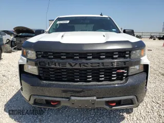 2022 Chevrolet Silverado 1500 Custom Trail Boss with VIN 3GCPYCEL8NG123561, listed as a Copart auction lot 49740345 with 34,837 mi miles and Salvage Title. Bid and sale history available at DreamBid. Image 5.