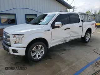 2015 Ford F-150 XLT with VIN 1FTEW1EG8FFC20685, listed as a Copart auction lot 60449545 with 117,935 mi miles and Salvage title. Bid and sale history available at DreamBid. Image 1.