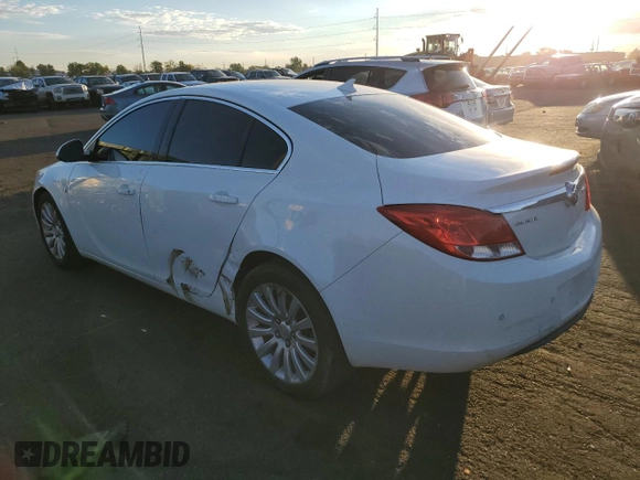 2011 Buick Regal CXL RL3 with VIN W04GR5EC4B1008517, listed as a Copart auction lot 66125254 with 166,753 mi miles and Clean Title. Bid and sale history available at DreamBid. Image 2.