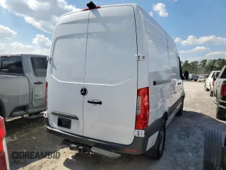 2024 Mercedes-Benz Sprinter Cargo with VIN W1Y4KBHY5RT182366, listed as a Copart auction lot 73993504 with 3,149 mi miles and Clean Title. Bid and sale history available at carsss.com. Image 3.