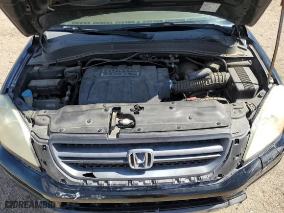 2005 Honda Pilot EX-L with NAVI with VIN 2HKYF18785H556947, listed as a Copart auction lot 48968035 with 146,847 mi miles and Salvage Title. Bid and sale history available at carsss.com. Image 12.