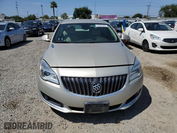 2015 Buick Regal Premium I with VIN 2G4GN5EX0F9173420, listed as a Copart auction lot 54937065 with 138,066 mi miles and Clean Title. Bid and sale history available at carsss.com. Image 5.