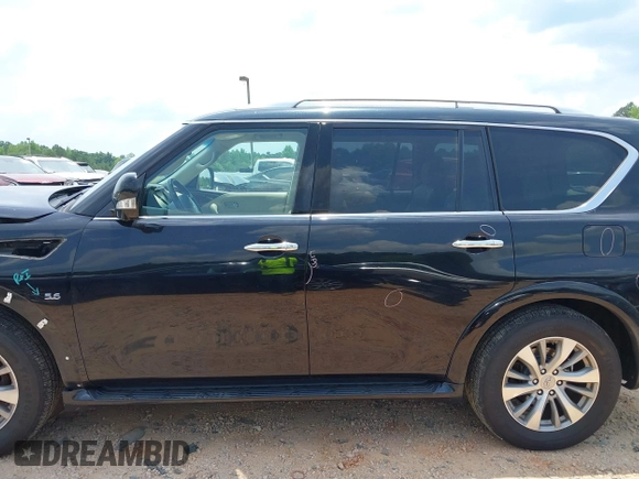 2017 Infiniti QX80 with VIN JN8AZ2NF8H9642741, listed as a IAAI auction lot 42563237 with 156,707 mi miles and . Bid and sale history available at DreamBid. Image 14.