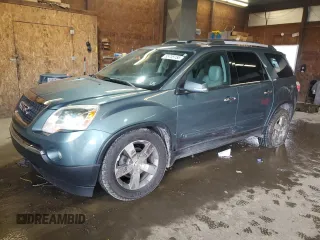 2010 GMC Acadia SLT1 z VIN 1GKLVMED2AJ140486, wystawiony jako Copart lot #55735155 z przebiegiem 185 154 mil mil oraz Szkoda całkowita • Salvage title. Historia ofert i sprzedaży dostępna na DreamBid. Obrazek 1.