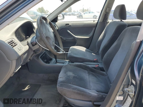 1998 Honda Civic DX with VIN JHMEJ6624WS000450, listed as a Copart auction lot 54217265 with 299,994 mi miles and Salvage Title. Bid and sale history available at carsss.com. Image 7.