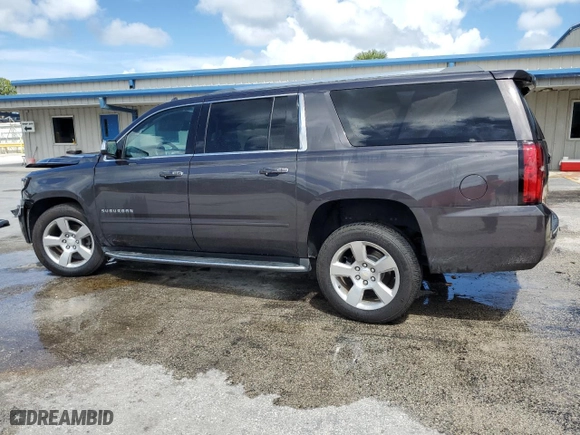2018 Chevrolet Suburban Premier with VIN 1GNSCJKC9JR168124, listed as a Copart auction lot 69180224 with 119,776 mi miles and Non Repairable. Bid and sale history available at carsss.com. Image 2.