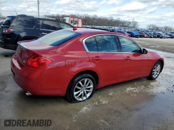 2009 Infiniti G37 x with VIN JNKCV61F59M353892, listed as a Copart auction lot 50040885 with Not Provided miles and Clean Title. Bid and sale history available at DreamBid. Image 3.