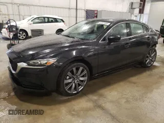2021 Mazda 6 Grand Touring with VIN JM1GL1TY2M1615811, listed as a Copart auction lot 51501685 with 38,840 mi miles and Salvage Title. Bid and sale history available at carsss.com. Image 1.