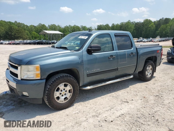2010 Chevrolet Silverado 1500 LT with VIN 3GCRKSE35AG110216, listed as a Copart auction lot 55477135 with 194,097 mi miles and Clean Title. Bid and sale history available at DreamBid. Image 1.