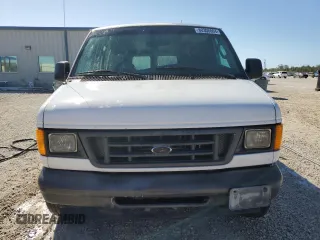 2004 Ford Econoline Cargo with VIN 1FTRE14W54HA59713, listed as a Copart auction lot 80306004 with 261,191 mi miles and Salvage Title. Bid and sale history available at carsss.com. Image 5.