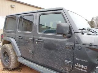 2020 Jeep Wrangler Unlimited North Edition with VIN 1C4HJXEN9LW269015, listed as a IAAI auction lot 41374546 with 87,322 mi miles. Bid and sale history available at carsss.com. Image 13.