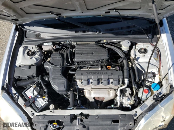 2003 Honda Civic LX with VIN 1HGEM22533L065606, listed as a Copart auction lot 47391215 with 184,554 mi miles and Salvage Title. Bid and sale history available at carsss.com. Image 11.