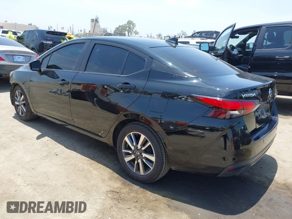 2021 Nissan Versa SV with VIN 3N1CN8EVXML891492, listed as a IAAI auction lot 42484002 with 65,607 mi miles and . Bid and sale history available at DreamBid. Image 3.