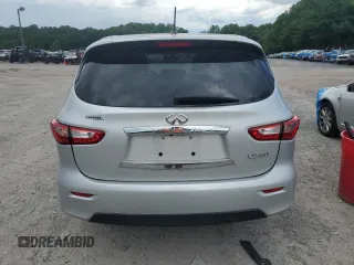 2015 Infiniti QX60 with VIN 5N1AL0MM6FC516052, listed as a Copart auction lot 61912455 with 98,007 mi miles and Salvage title. Bid and sale history available at DreamBid. Image 6.