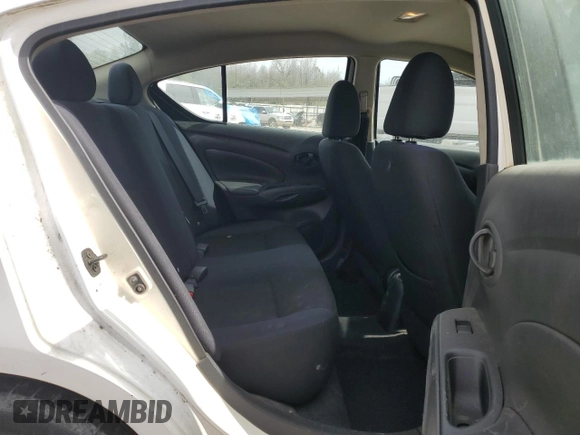 2012 Nissan Versa SV with VIN 3N1CN7AP6CL856710, listed as a Copart auction lot 50091055 with 96,104 mi miles and Salvage Title. Bid and sale history available at carsss.com. Image 10.