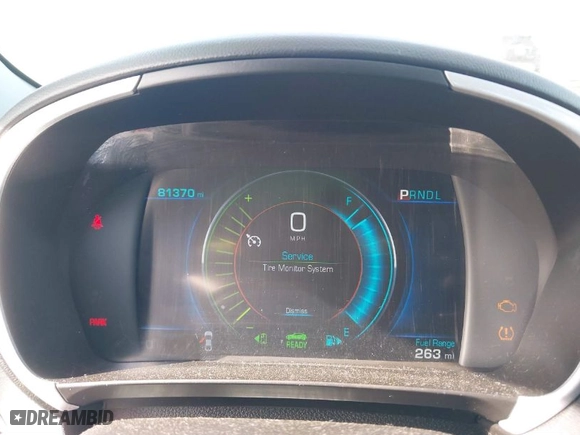 2017 Chevrolet Volt LT with VIN 1G1RC6S58HU200244, listed as a IAAI auction lot 41861079 with 81,370 mi miles. Bid and sale history available at carsss.com. Image 7.