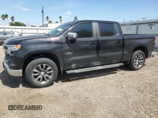 2025 Chevrolet Silverado 1500 LT z VIN 2GCUKDED3S1114810, wystawiony jako Copart lot #53183715 z przebiegiem 7 155 mil mil oraz Szkoda całkowita • Salvage title. Historia ofert i sprzedaży dostępna na DreamBid. Obrazek 1.