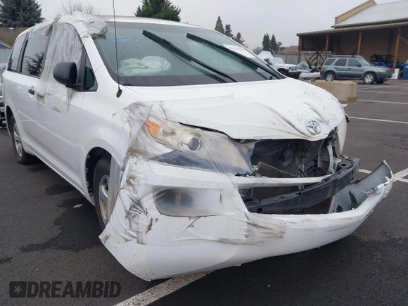 2012 Toyota Sienna with VIN 5TDZK3DCXCS271365, listed as a IAAI auction lot 38121628 with 101,756 mi miles and . Bid and sale history available at DreamBid. Image 16.