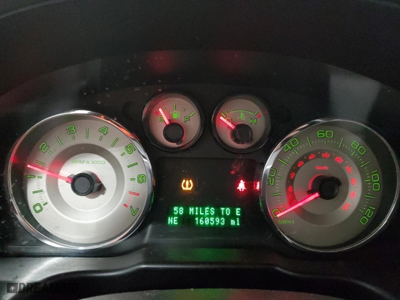 2007 Ford Edge SEL with VIN 2FMDK38C27BA55324, listed as a Copart auction lot 45456995 with 160,593 mi miles and Salvage Title. Bid and sale history available at carsss.com. Image 9.