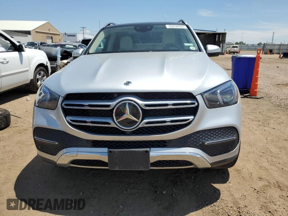 2021 Mercedes-Benz GLE 350 with VIN 4JGFB4KB4MA398254, listed as a Copart auction lot 63298325 with 27,020 mi miles and Salvage title. Bid and sale history available at DreamBid. Image 5.