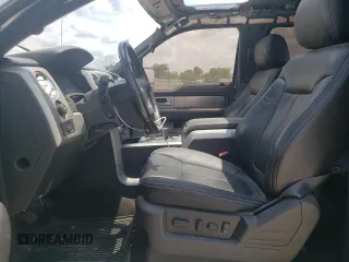 2013 Ford F-150 XL with VIN 1FTFW1ET7DFA15681, listed as a Copart auction lot 54822095 with 176,597 mi miles and Salvage title. Bid and sale history available at DreamBid. Image 7.