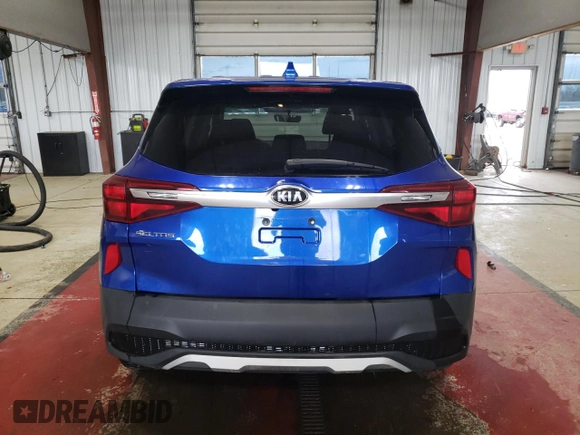 2021 Kia Seltos LX with VIN KNDEPCAA6M7121185, listed as a Copart auction lot 49608255 with 64,896 mi miles and Salvage Title. Bid and sale history available at DreamBid. Image 6.