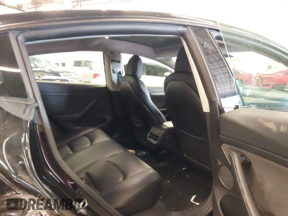 2022 Tesla Model 3 with VIN 5YJ3E1EA4NF187113, listed as a IAAI auction lot 41712331 with 81,879 mi miles and . Bid and sale history available at DreamBid. Image 8.