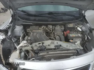 2012 Nissan Versa SV with VIN 3N1CN7AP9CL875493, listed as a Copart auction lot 63058395 with 204,253 mi miles and Salvage title. Bid and sale history available at DreamBid. Image 11.