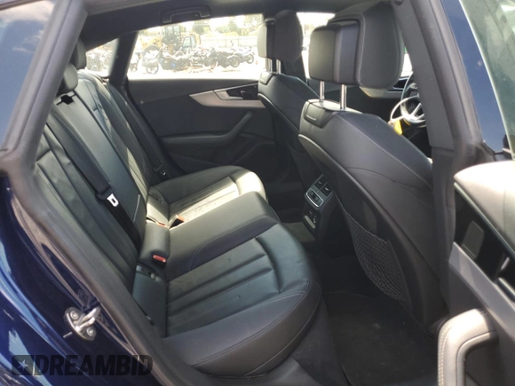2021 Audi A5 Sportback S line Premium Plus with VIN WAUFACF58MA043669, listed as a Copart auction lot 47043744 with 37,135 mi miles and . Bid and sale history available at DreamBid. Image 10.