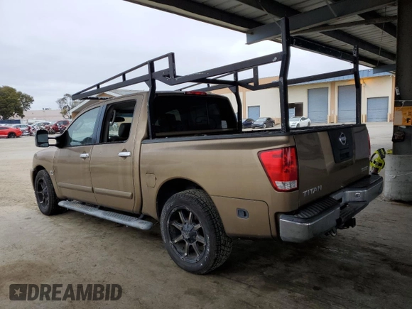 2004 Nissan Titan LE with VIN 1N6AA07A54N554415, listed as a Copart auction lot 54571635 with 196,664 mi miles and Clean Title. Bid and sale history available at DreamBid. Image 2.