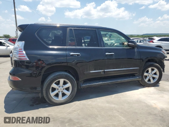 2018 Lexus GX with VIN JTJBM7FX8J5187015, listed as a Copart auction lot 62841914 with 102,655 mi miles and Salvage Title. Bid and sale history available at carsss.com. Image 3.