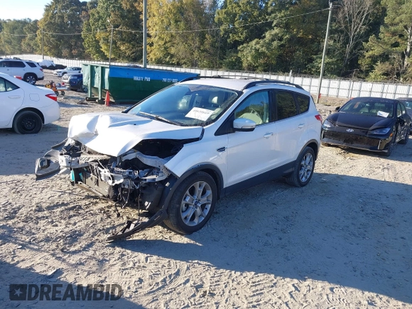 2013 Ford Escape SEL with VIN 1FMCU0HX9DUA51686, listed as a IAAI auction lot 40650669 with 86,442 mi miles. Bid and sale history available at carsss.com. Image 2.