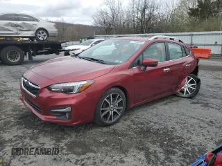 2019 Subaru Impreza Limited with VIN 4S3GTAU63K3706956, listed as a Copart auction lot 51964935 with 34,177 mi miles and Salvage Title. Bid and sale history available at carsss.com. Image 1.
