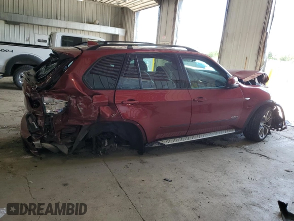 2013 BMW X5 xDrive50i with VIN 5UXZV8C58DL899529, listed as a Copart auction lot 62642105 with Not provided miles and Clean title. Bid and sale history available at DreamBid. Image 3.