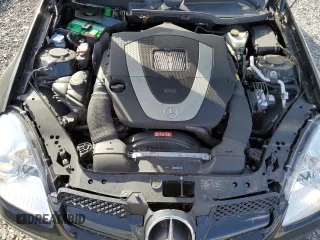 2009 Mercedes-Benz SLK-Class 3.0L with VIN WDBWK54F79F190128, listed as a Copart auction lot 80048934 with 32,354 mi miles and Salvage Title. Bid and sale history available at carsss.com. Image 11.