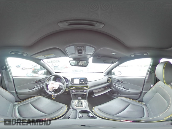 2019 Hyundai Kona Ultimate with VIN KM8K5CA56KU373671, listed as a Copart auction lot 85727634 with 17,727 mi miles and Salvage Title. Bid and sale history available at carsss.com. Image 12.