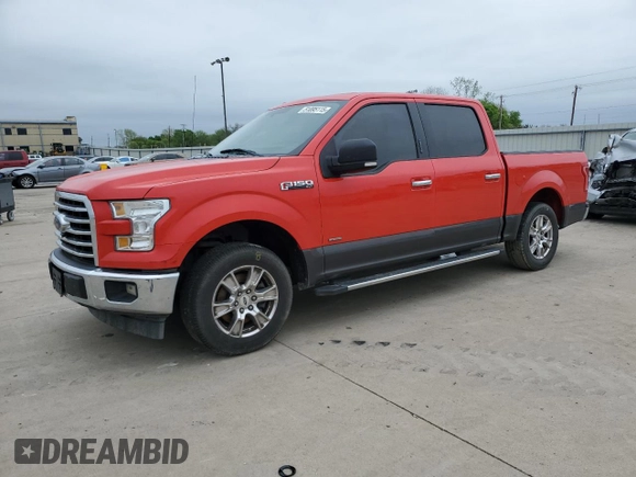 2017 Ford F-150 XL with VIN 1FTEW1CP4HKE13171, listed as a Copart auction lot 51895115 with 144,116 mi miles and Salvage Title. Bid and sale history available at carsss.com. Image 1.